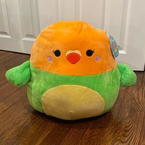 NWT! 14” Plath the Lovebird Squishmallow   kids plush toys squishmallows stuffed